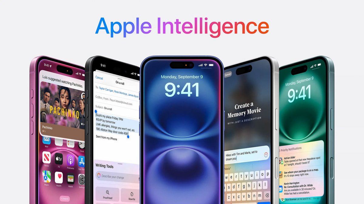 Apple Intelligence arrive en France sur Iphone 16 PRO, MacBook Pro M4