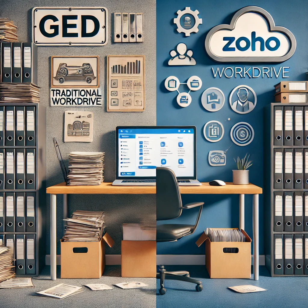 Comparatif GED et ZOHO