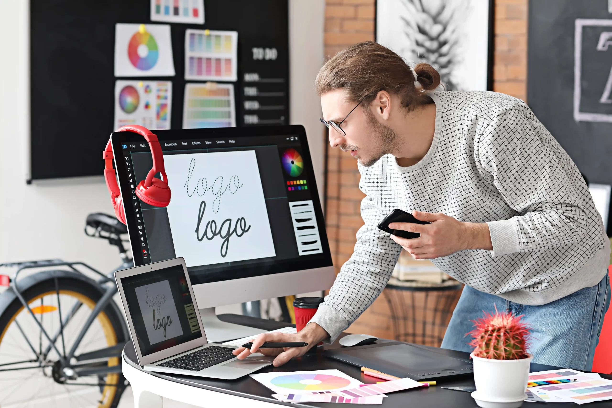 La star de l'ombre : la landing page.